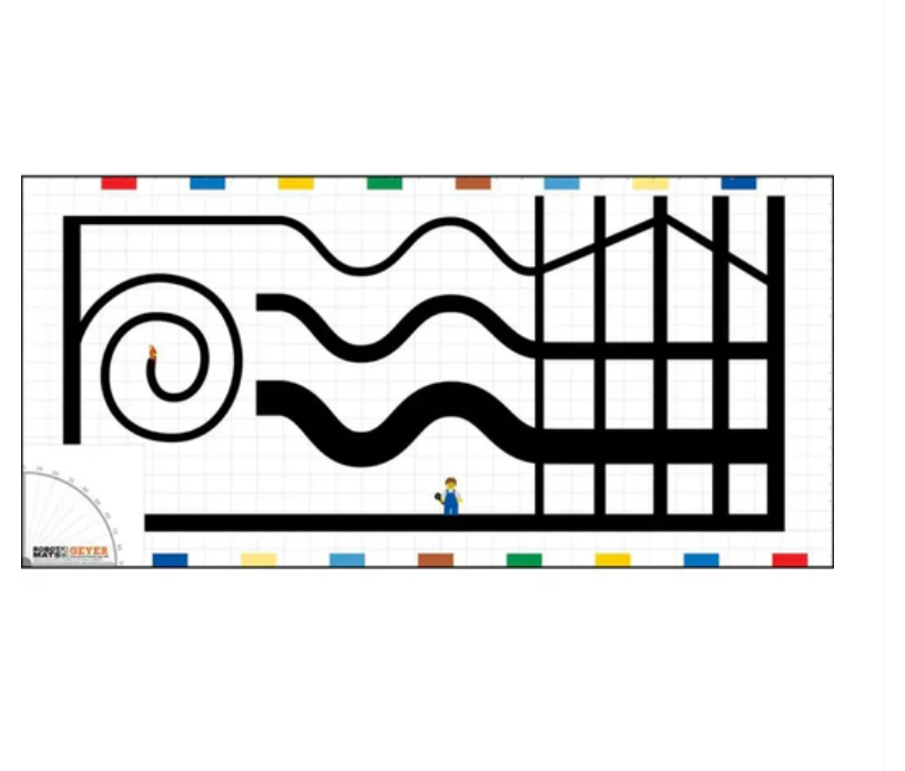 Line Following Skill Robot Pad (FLL Size)