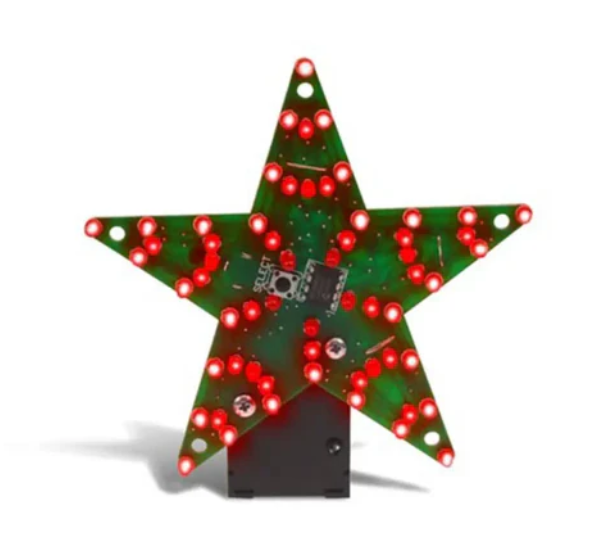 60 x LED Multi-Effect Star Soldering Kit