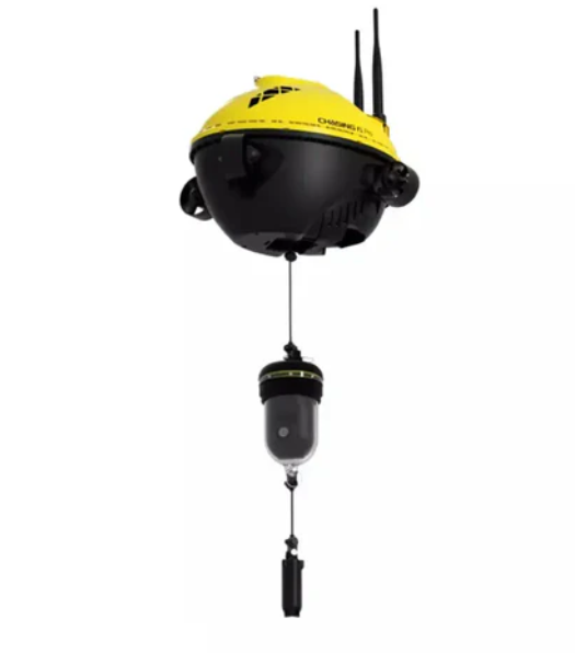 CHASING F1 Pro: Smart fishing drone with 360° underwater camera (for iOS/Android)