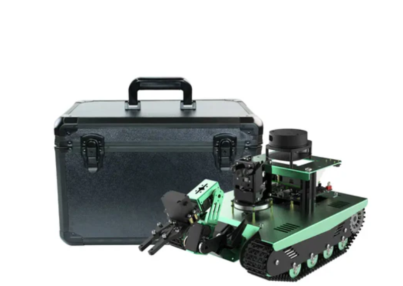 Yahboom Transbot ROS AI Robot for Raspberry Pi 4B with HD Camera and 3-DOF Robotic Arm (Raspberry Pi Board Not Included)