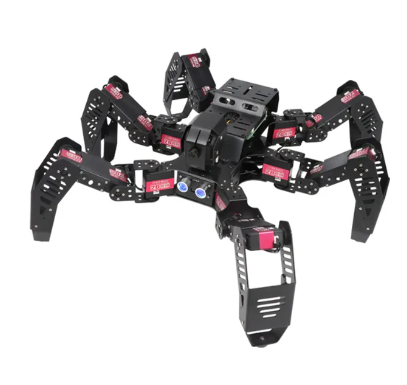 Hiwonder Spiderpi AI Smart Vision Hexapod Robot with Raspberry Pi 4B 4GB - Advanced Kit
