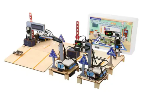 ACEBOTT ESP32 Smart STEM Transport Kit is Arduino-compatible