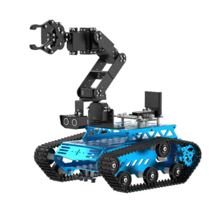 Hiwonder Tankbot tracked robot car with robotic arm, suitable for STM32 programming