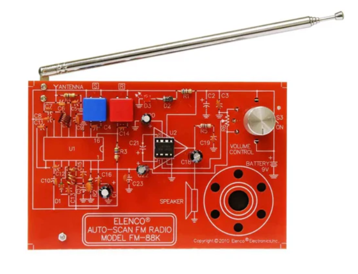 AutoScan FM Radio Soldering Kit
